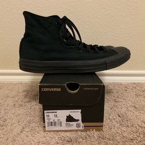 Black High-Top Converse